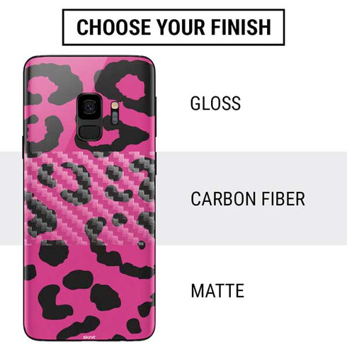 Rosy Leopard Galaxy S9 Skin